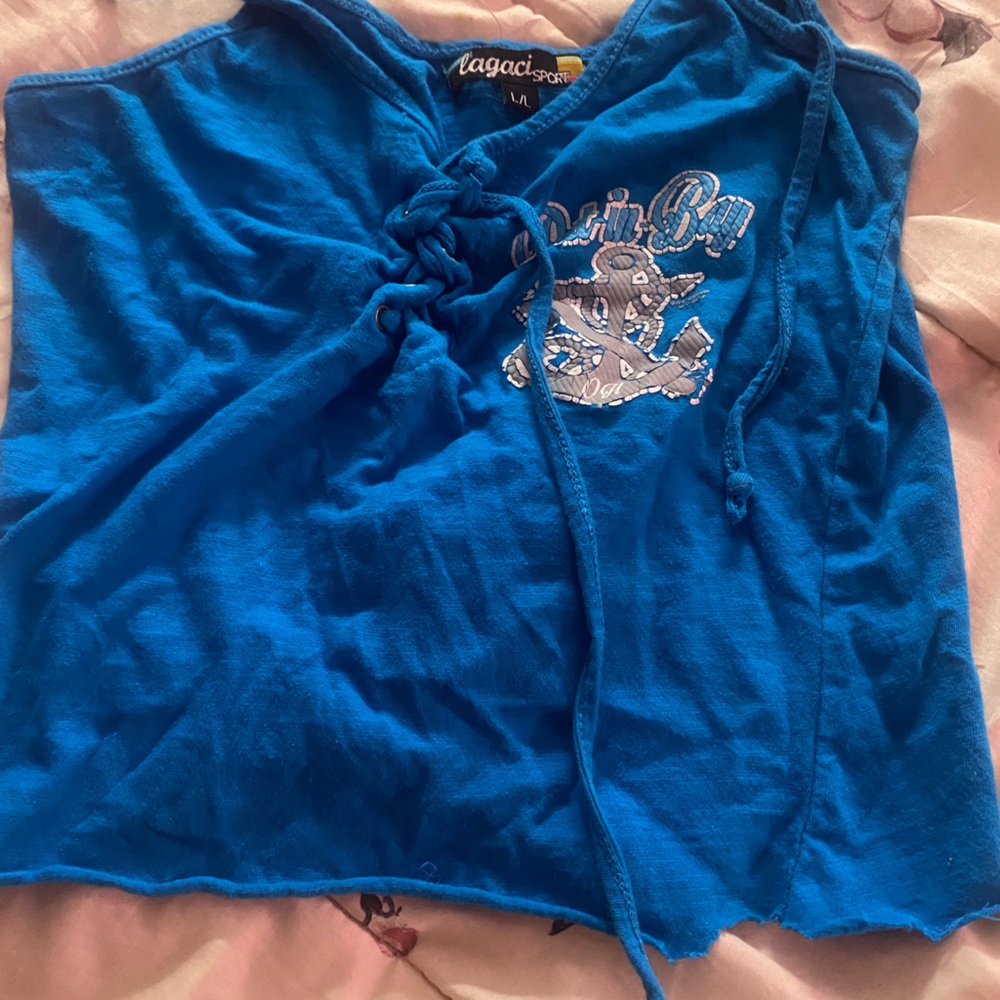 Lagaci blue top